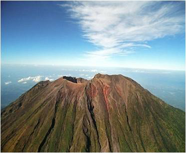 Gunung Agung vulkaan op Oost Bali